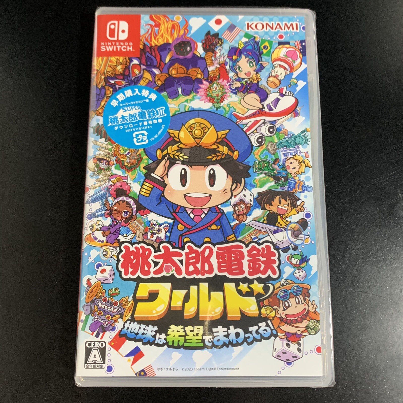 Unopened SW Momotaro Dentetsu World Nintendo Switch Konami Sealed Misc JP