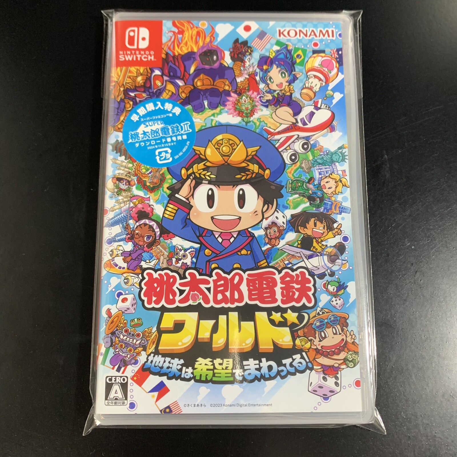 Unopened SW Momotaro Dentetsu World Nintendo Switch Konami Sealed Misc JP