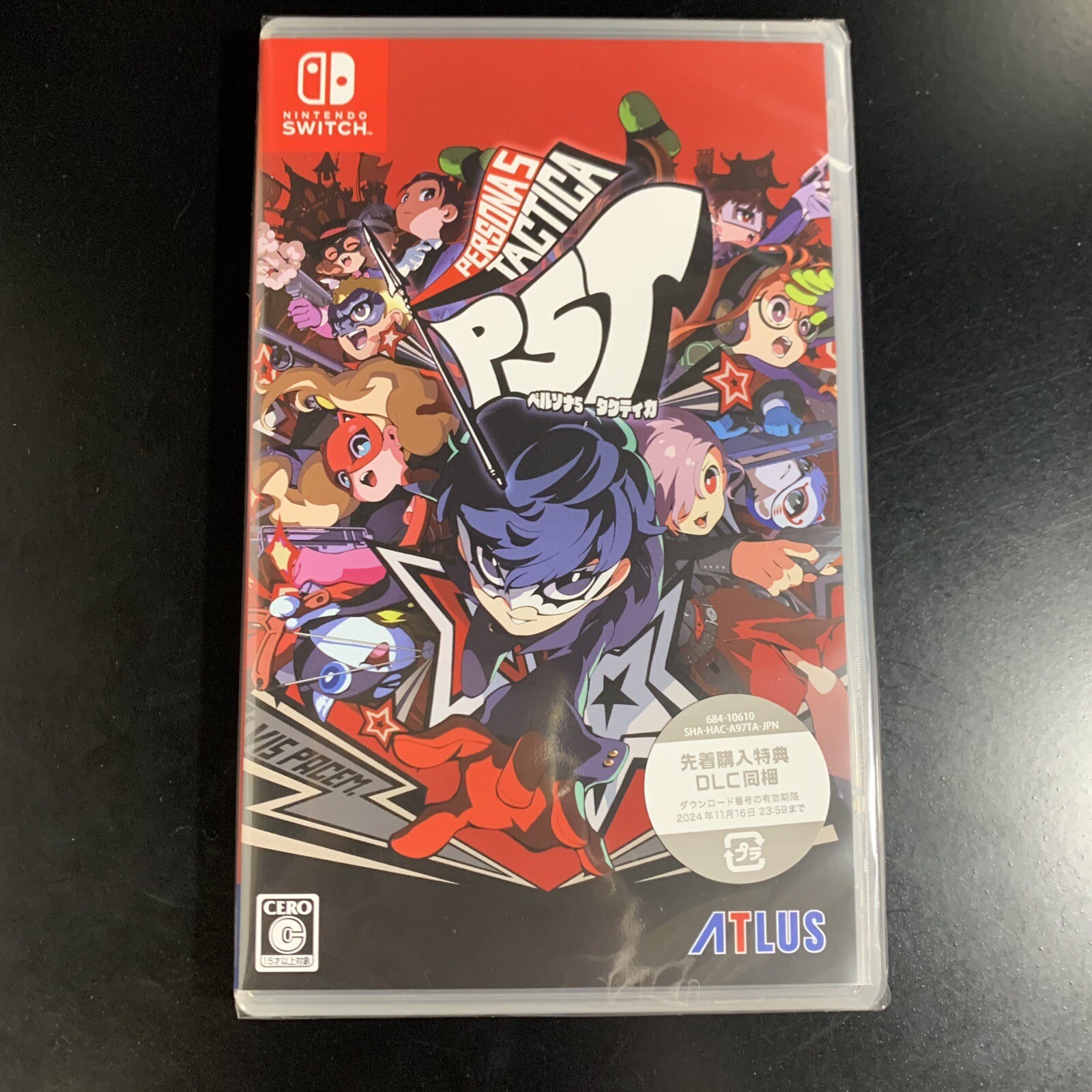 Unopened SW Persona 5 Tactica Nintendo Switch Atlus Sealed Turn-based JP