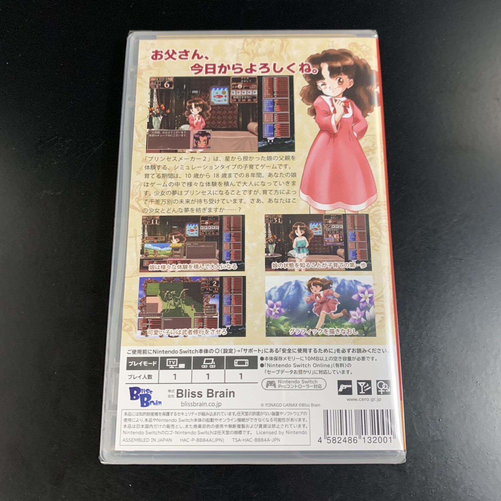 Unopened SW Princess Maker 2 Regeneration Nintendo Switch Bliss Brain Sealed