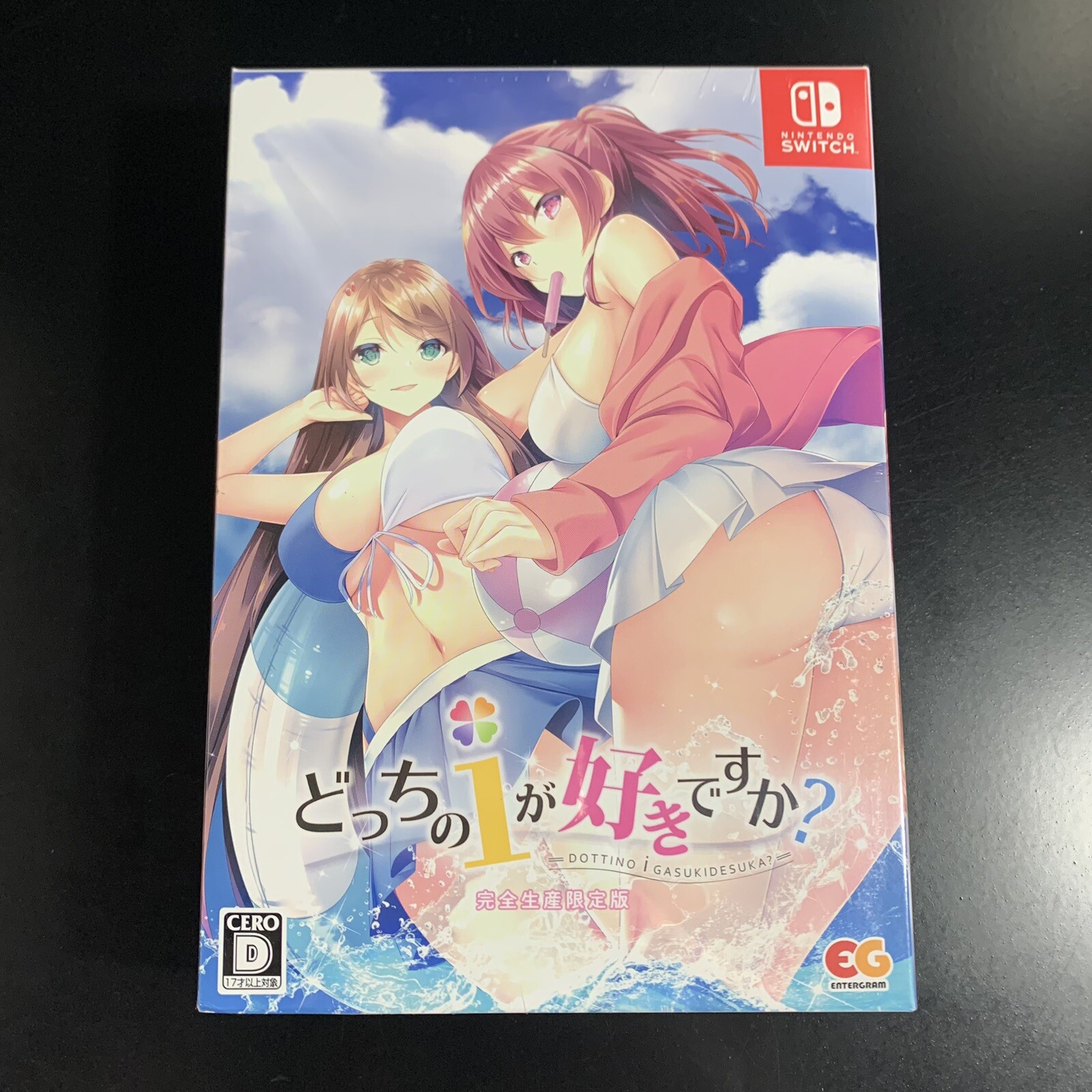 Unopened SW Dottino i Gasukidesuka? Limited Edition Nintendo Switch Entergram