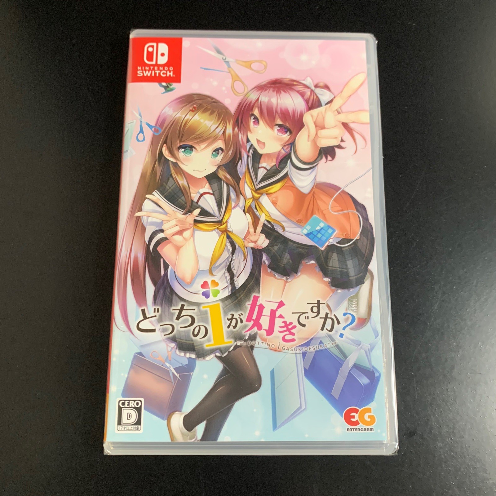 Unopened SW Dottino i Gasukidesuka? Nintendo Switch Entergram Sealed Bishoujo
