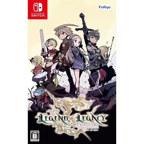 Unopened SW The Legend of Legacy HD Remastered Nintendo Switch FuRyu Sealed RPG