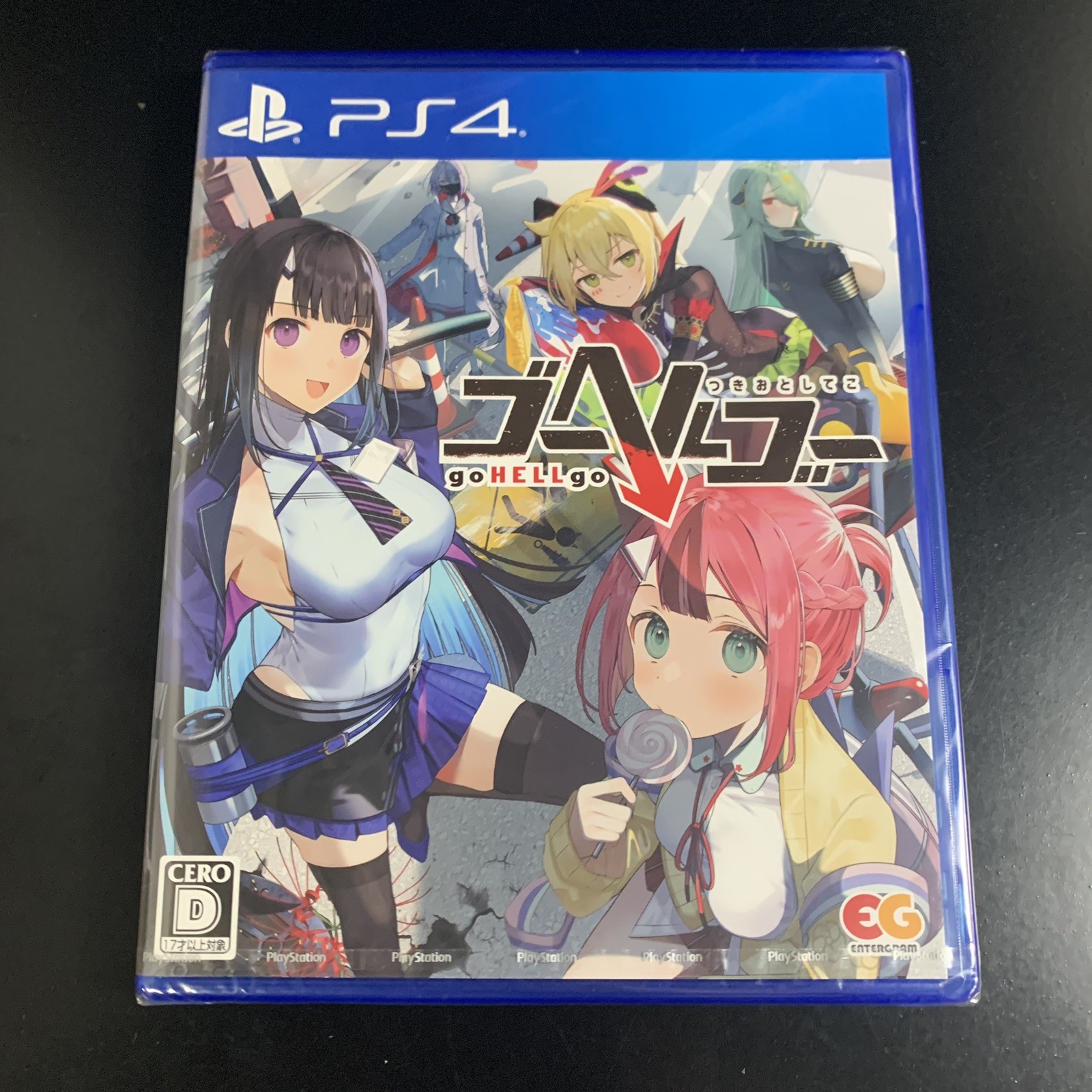 Unopened PS4 goHELLgo Tsukiotoshiteko Sony PlayStation 4 Entergram Sealed