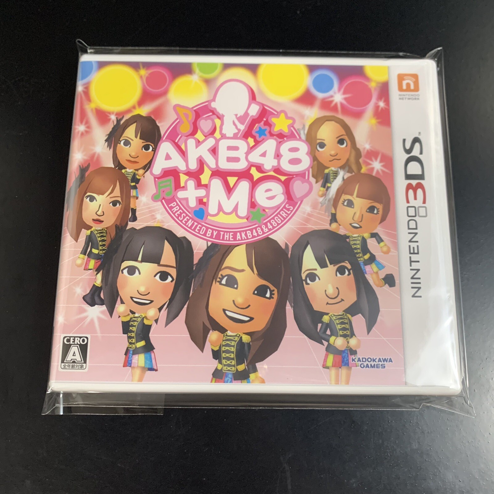 Unopened 3DS AKB48+Me Nintendo KADOKAWA GAMES Sealed Music Dance JP w/tracking