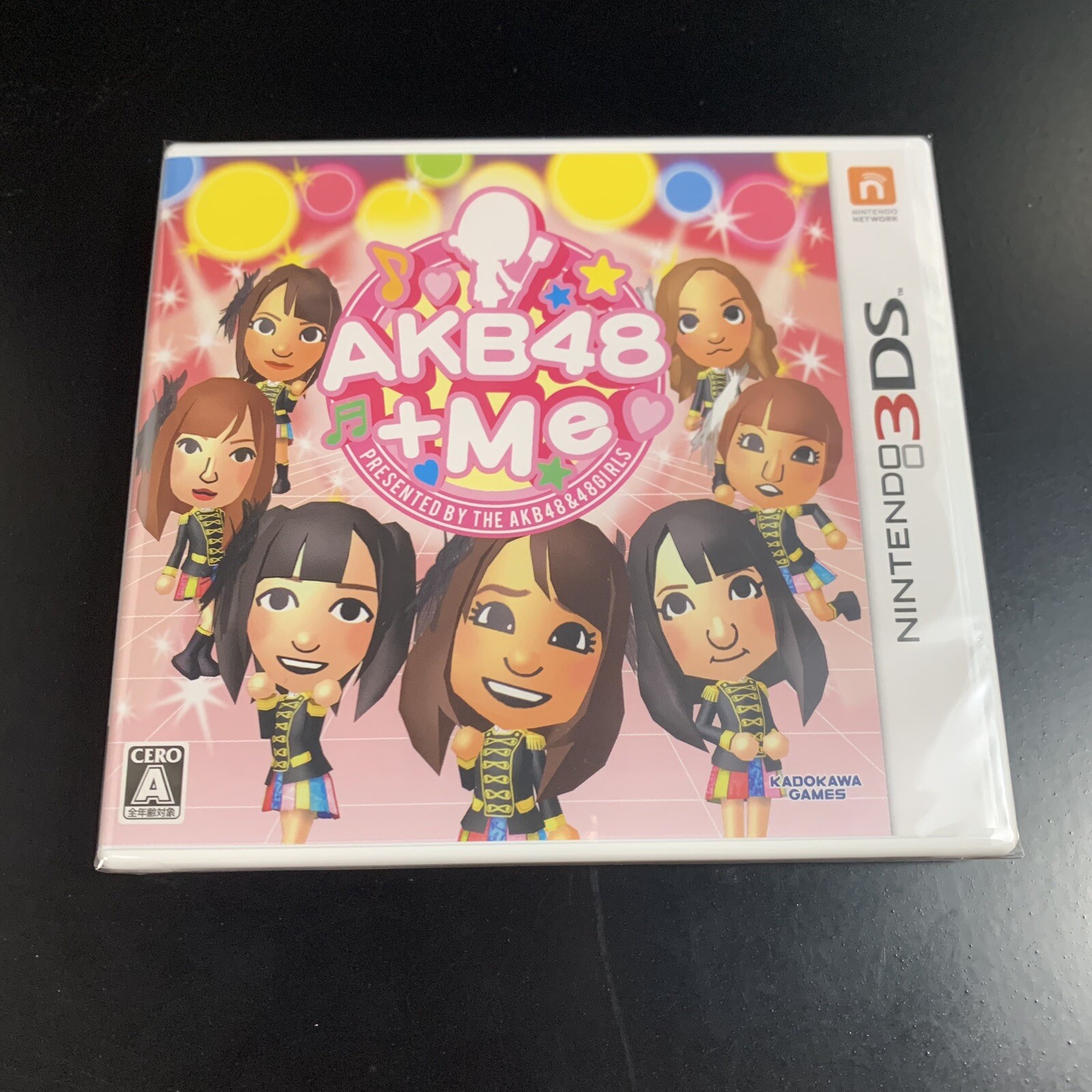 Unopened 3DS AKB48+Me Nintendo KADOKAWA GAMES Sealed Music Dance JP w/tracking