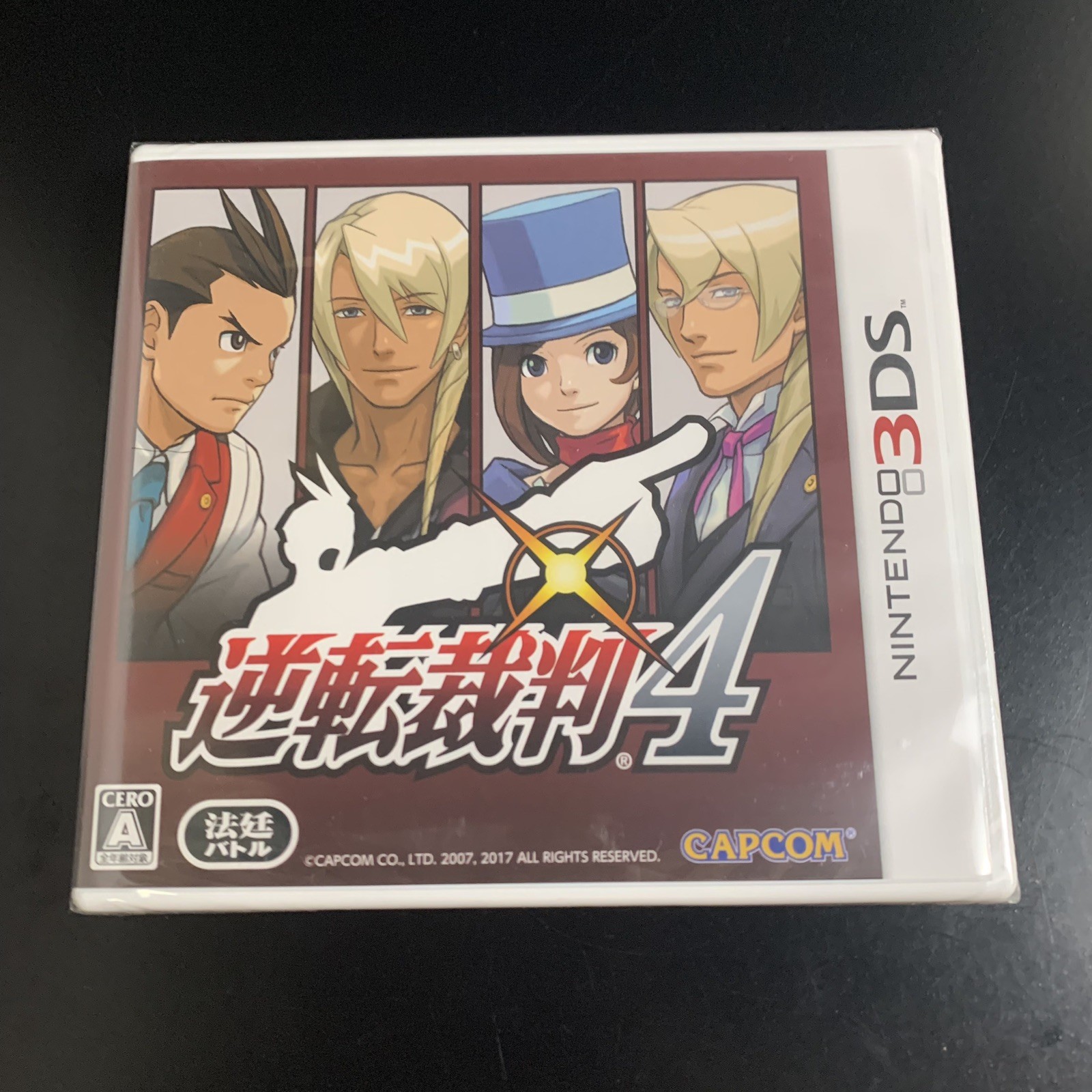 Unopened 3DS Ace Attorney 4 Apollo Justice Nintendo Capcom Sealed Adventure JP