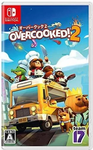Unopened SW Overcooked! 2 Nintendo Switch Pocket Sealed Action JP w/tracking