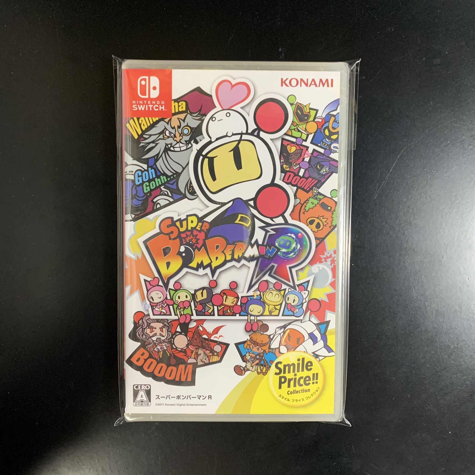 Unopened SW Super Bomberman R Smile Price Collection Nintendo Switch Konami