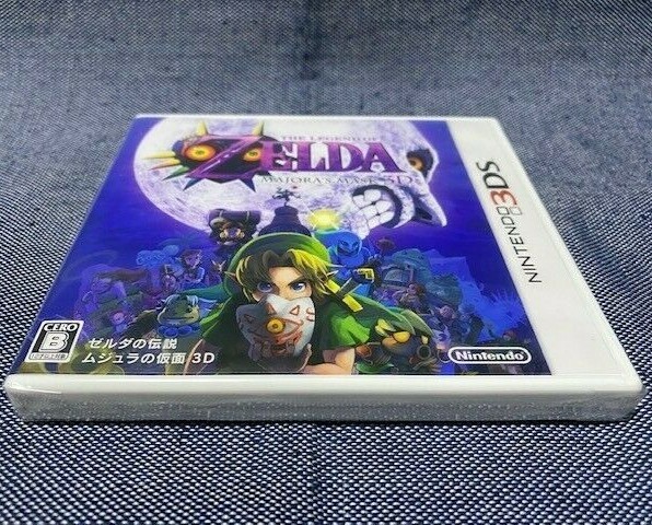 Unopened 3DS The Legend of Zelda Majora's Mask 3D Nintendo Sealed Action RPG JP