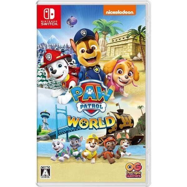 Unopened SW Paw Patrol World Nintendo Switch Outright Games Sealed Action JP