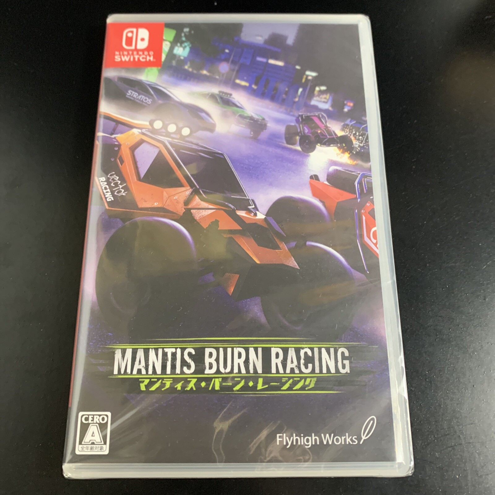 Unopened SW Mantis Burn Racing Nintendo Switch Flyhigh Works Sealed JP