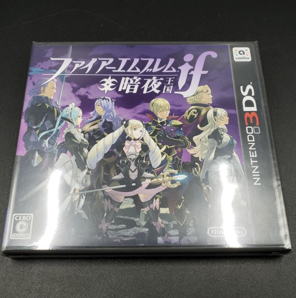 Unopened 3DS Fire Emblem if Anya Oukoku Nintendo Sealed JP w/tracking