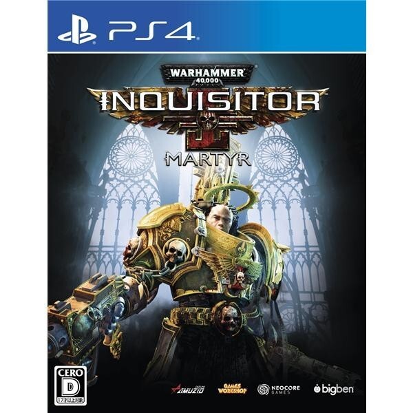 Unopened PS4 Warhammer 40,000 Inquisitor Martyr Sony PlayStation 4 Oizumi