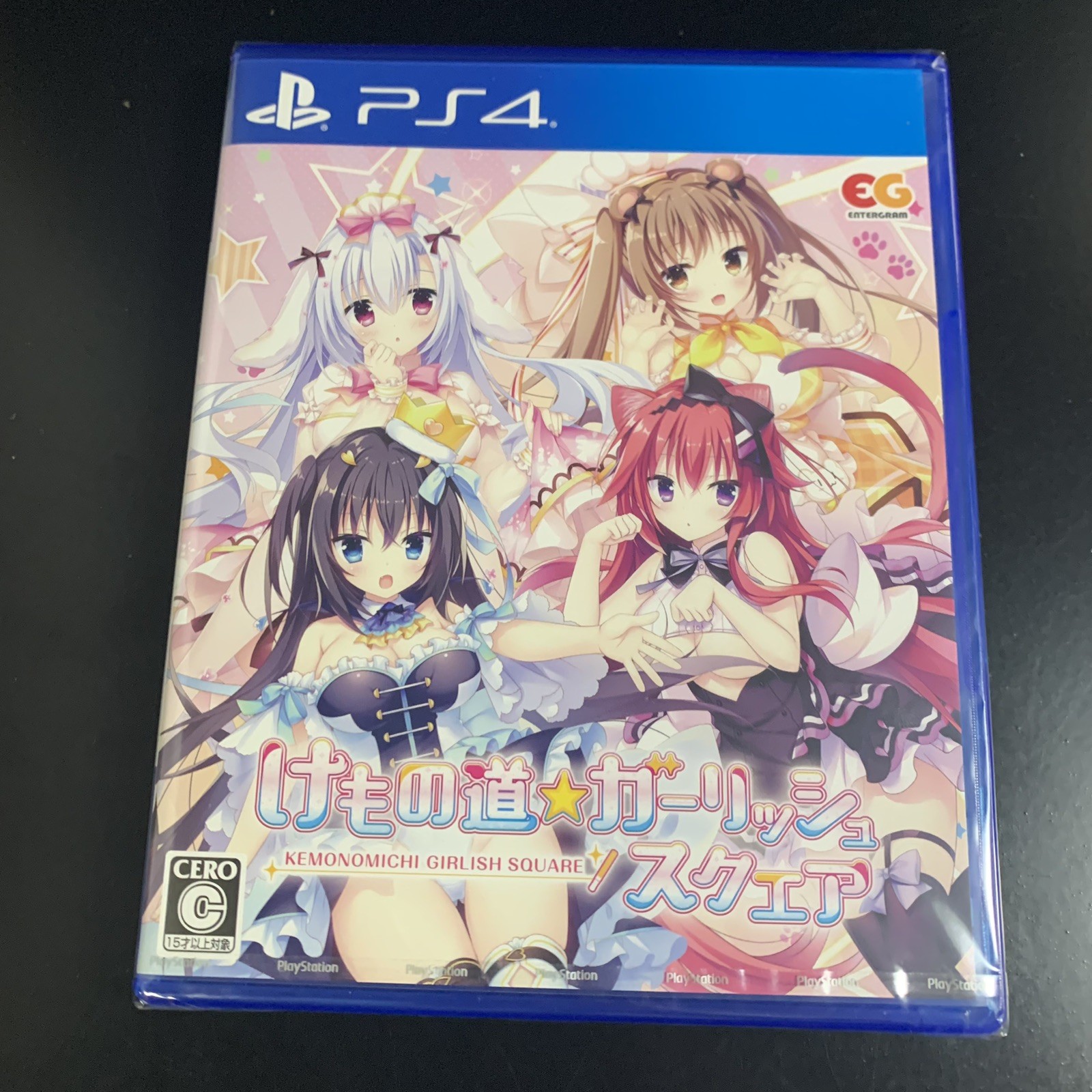 Unopened PS4 Kemonomichi * Girlish Square Sony PlayStation 4 Entergram Sealed