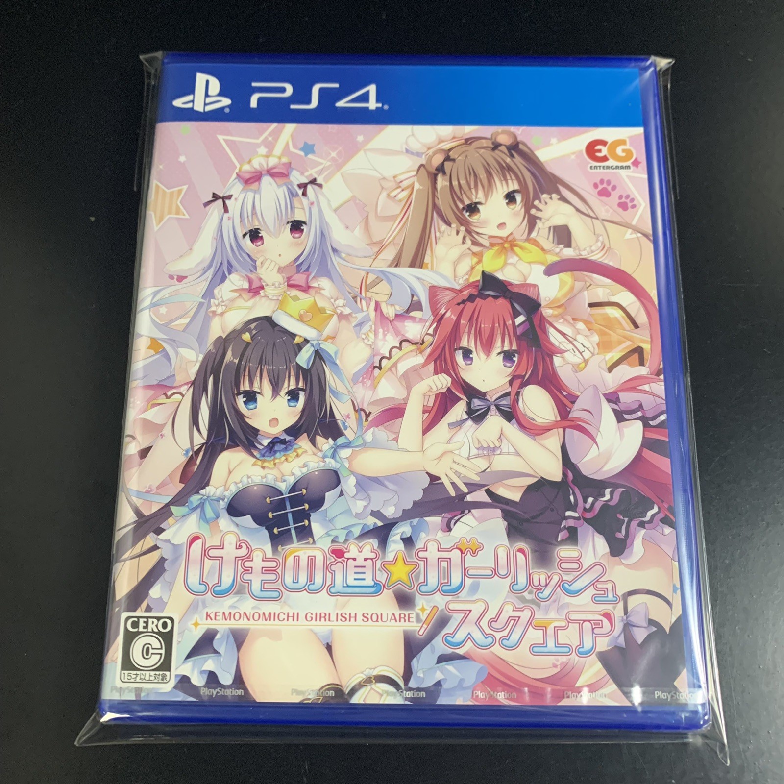Unopened PS4 Kemonomichi * Girlish Square Sony PlayStation 4 Entergram Sealed