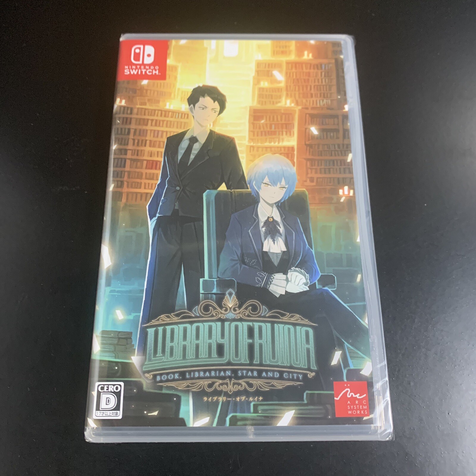 Unopened SW Library Of Ruina Nintendo Switch Arc System Works Sealed Turn-based