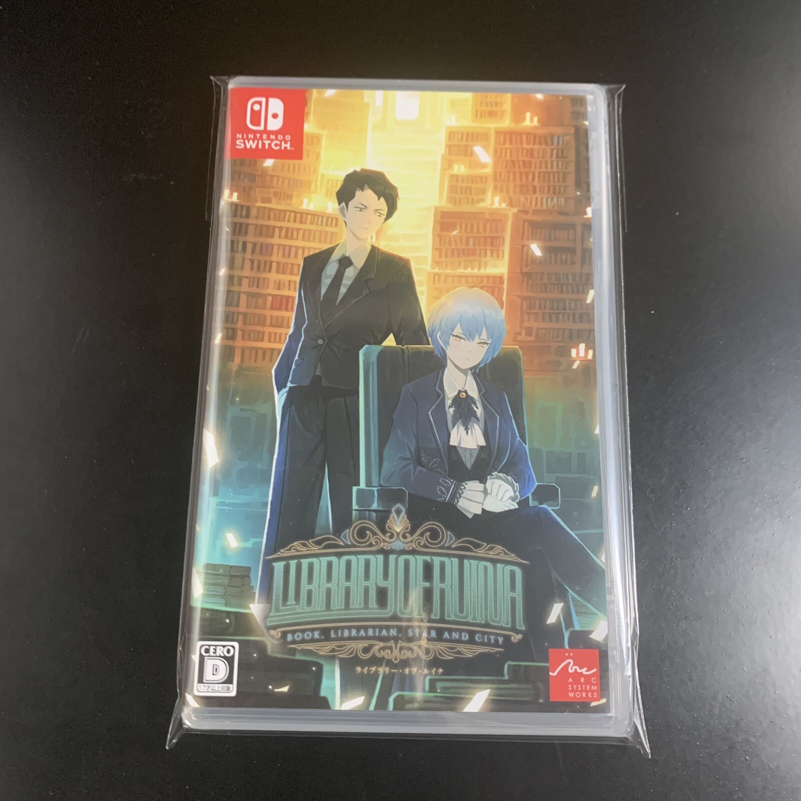 Unopened SW Library Of Ruina Nintendo Switch Arc System Works Sealed Turn-based