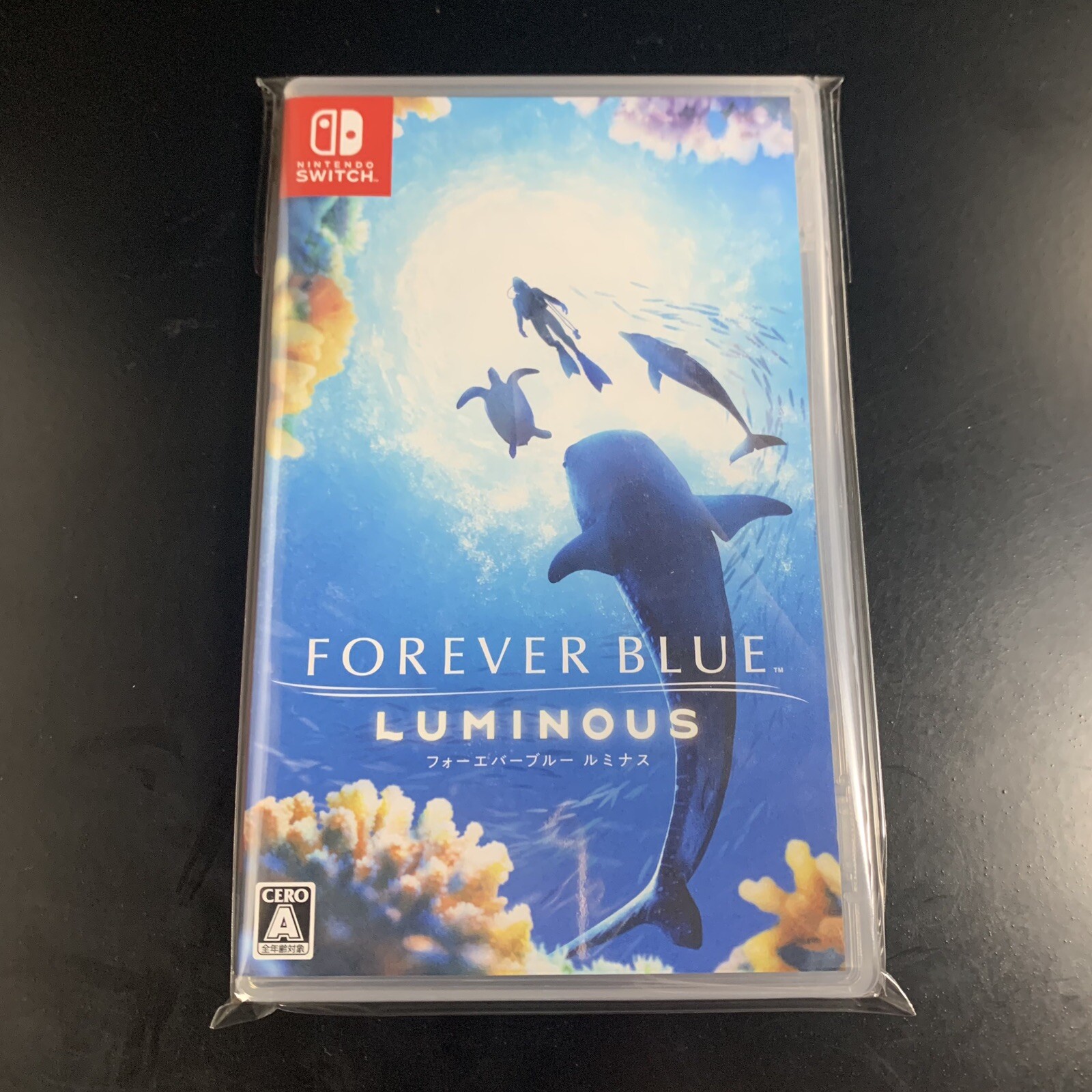 Unopened SW Forever Blue Luminous Nintendo Switch Sealed Adventure JP w/tracking