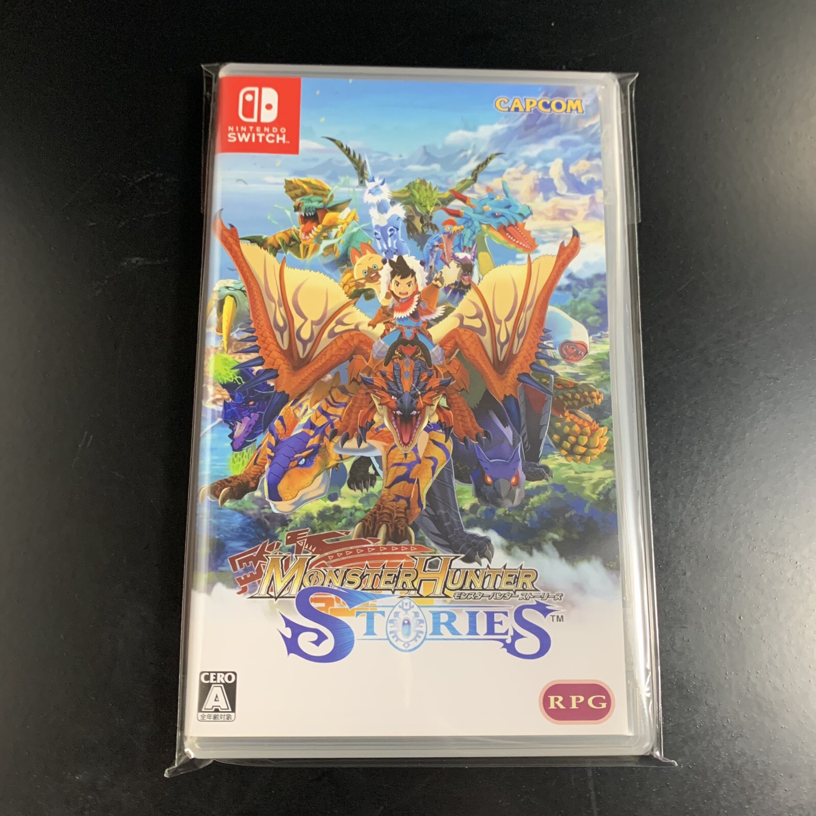 Unopened SW Monster Hunter Stories Nintendo Switch Capcom Sealed Action RPG JP