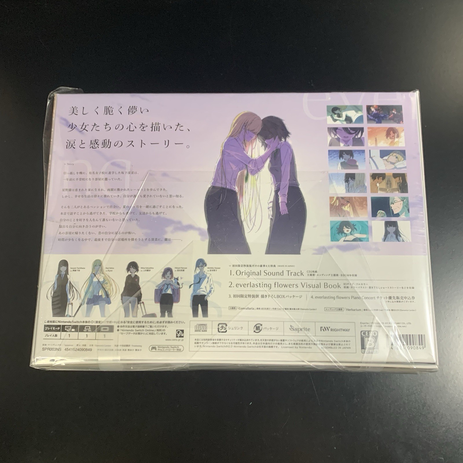Unopened SW everlasting flowers Limited Edition Nintendo Switch sprite Sealed
