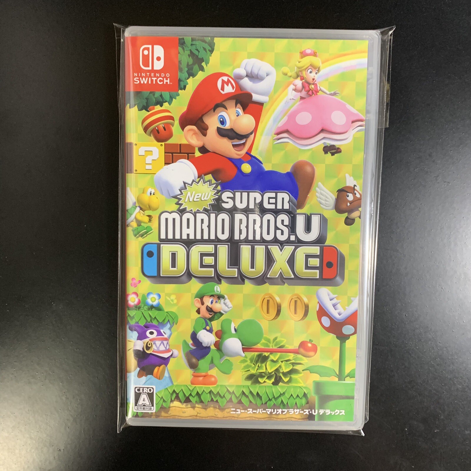 Unopened SW New Super Mario Bros. U Deluxe Nintendo Switch Sealed Platformer JP