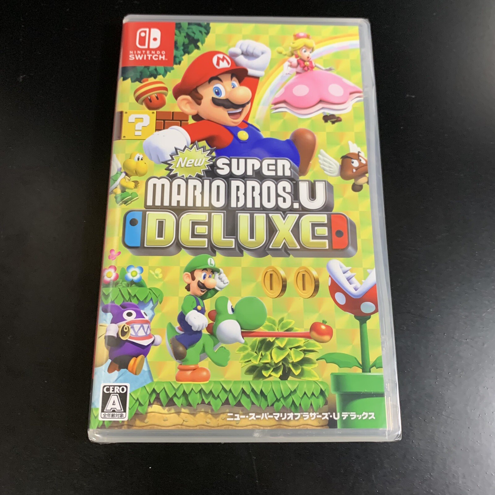 Unopened SW New Super Mario Bros. U Deluxe Nintendo Switch Sealed Platformer JP