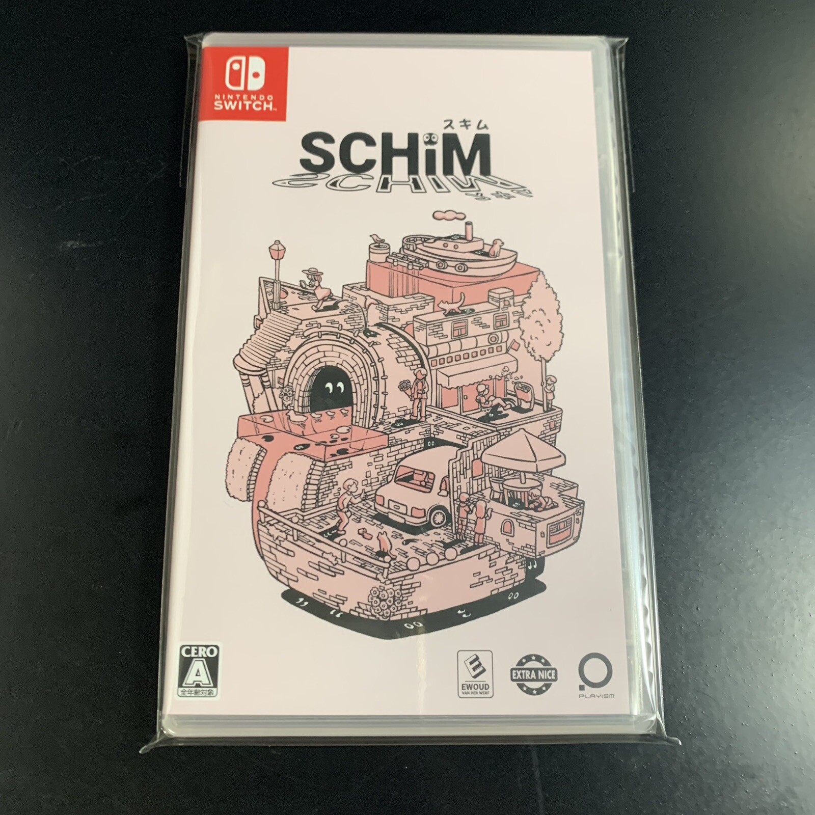 Unopened SW SCHiM Nintendo Switch Playism Sealed Action JP w/tracking