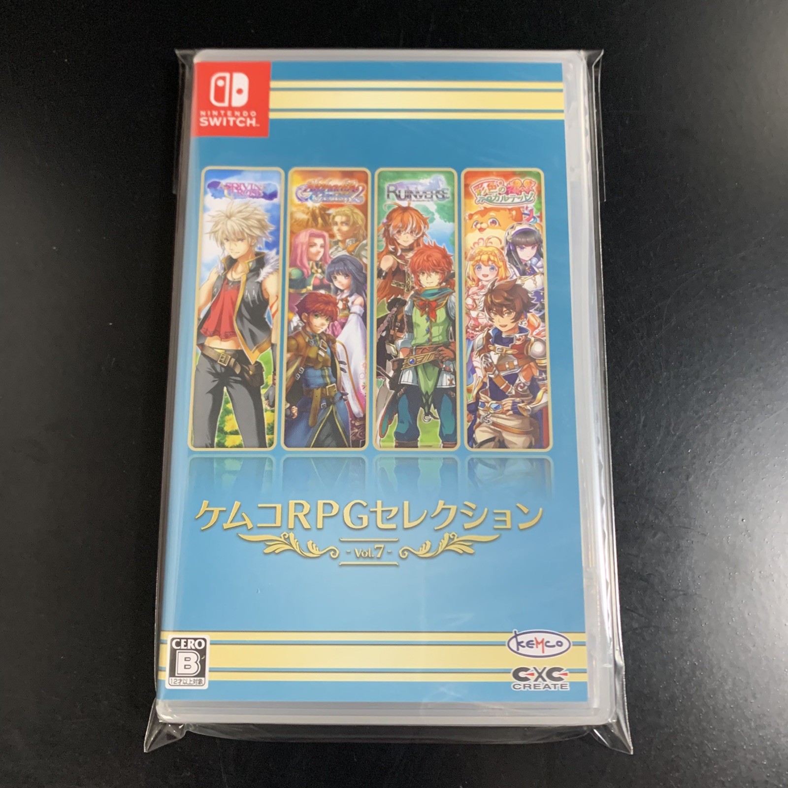 Unopened SW Kemco RPG Selection Vol. 7 Nintendo Switch Kemco Sealed RPG JP