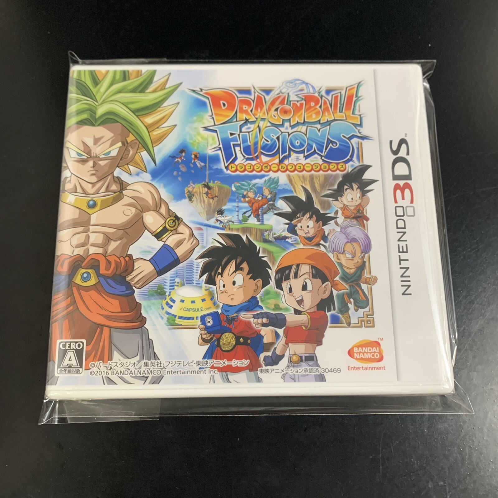 Unopened 3DS Dragon Ball Fusions Nintendo Bandai Namco Sealed RPG JP w/tracking