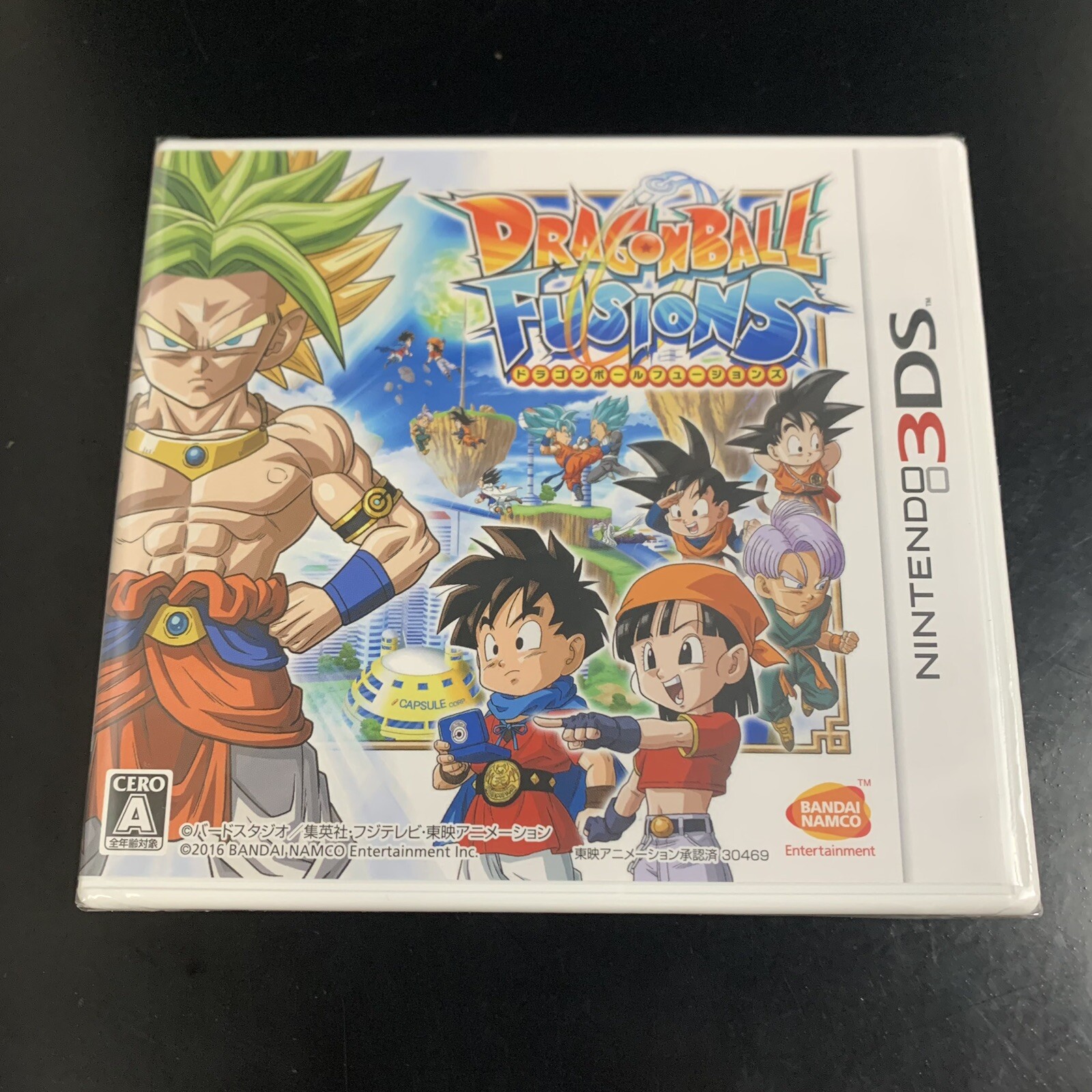 Unopened 3DS Dragon Ball Fusions Nintendo Bandai Namco Sealed RPG JP w/tracking