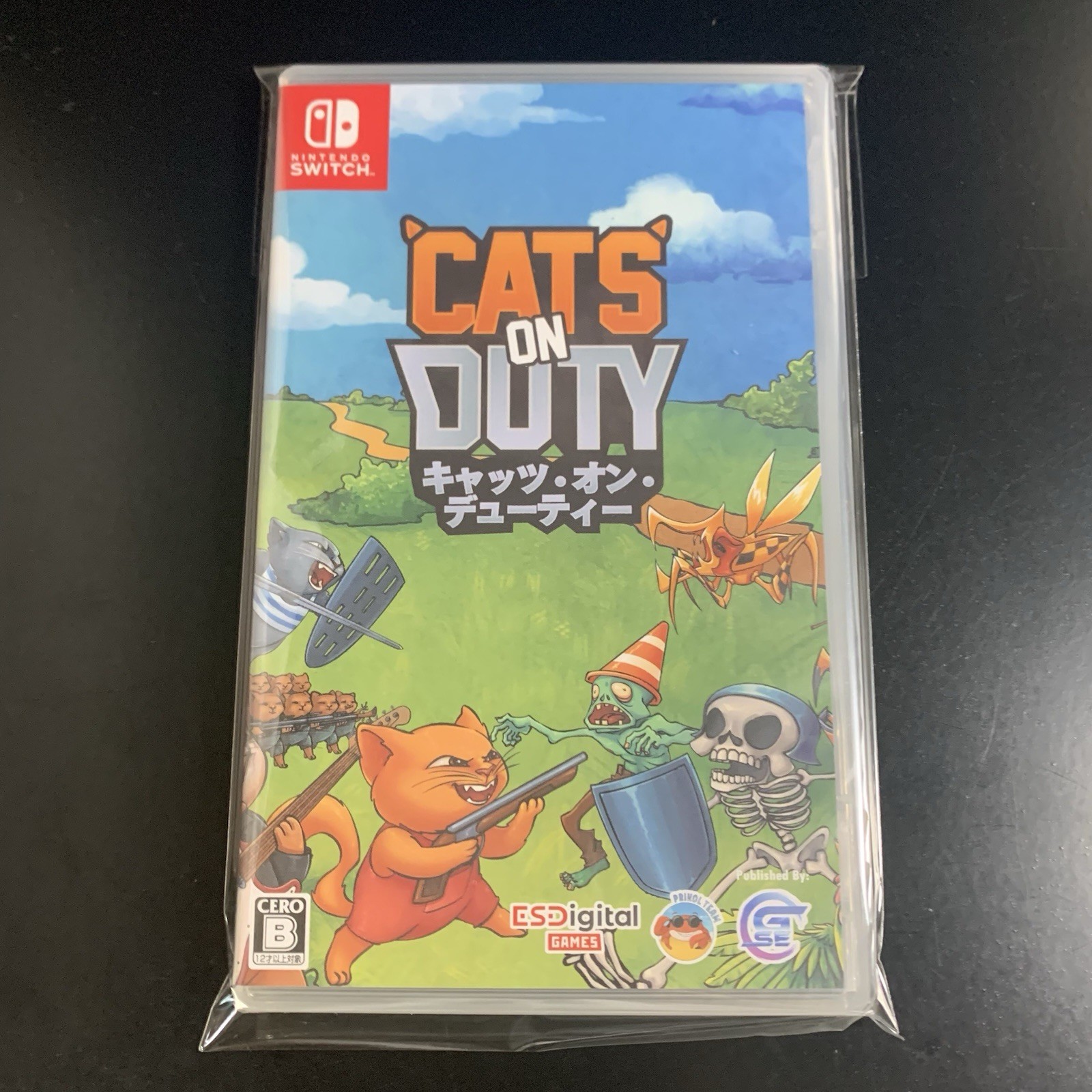 Unopened SW Cats on Duty Nintendo Switch Game Source Entertainment Sealed