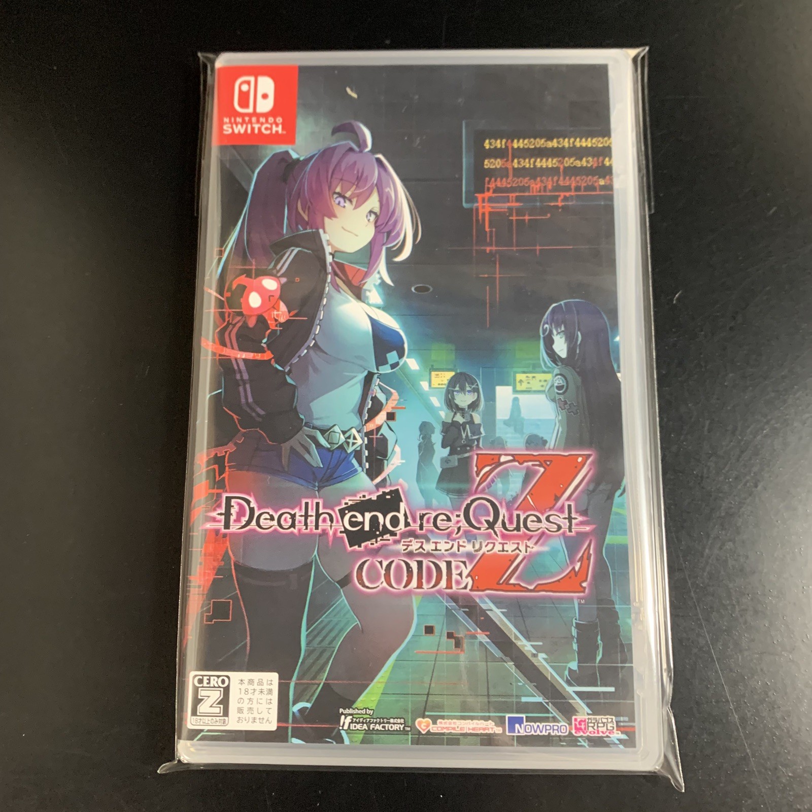 Unopened SW Death end re;Quest Code Z Nintendo Switch Compile Heart Sealed RPG