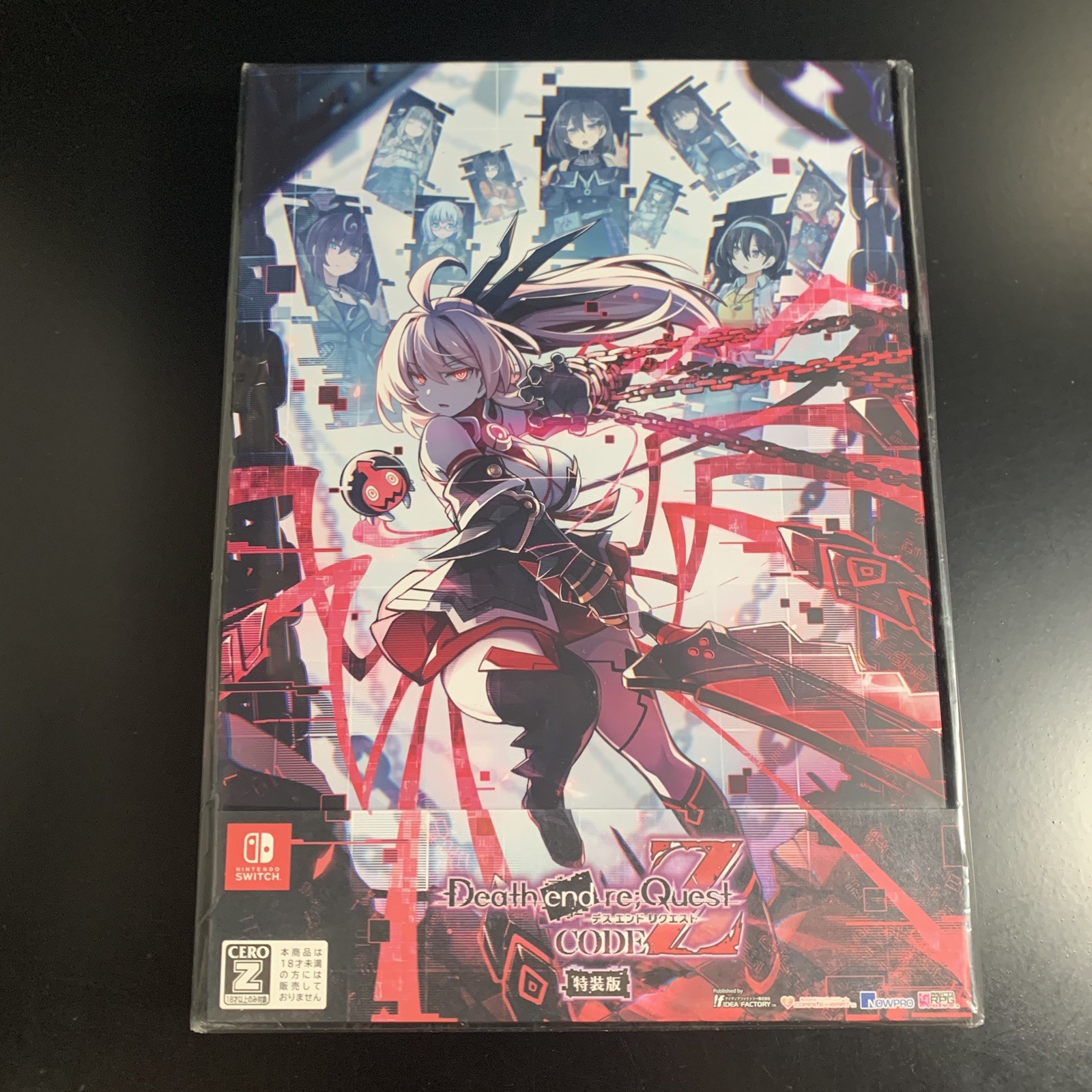 Unopened SW Death end re;Quest Code Z Special Edition Nintendo Switch Compile