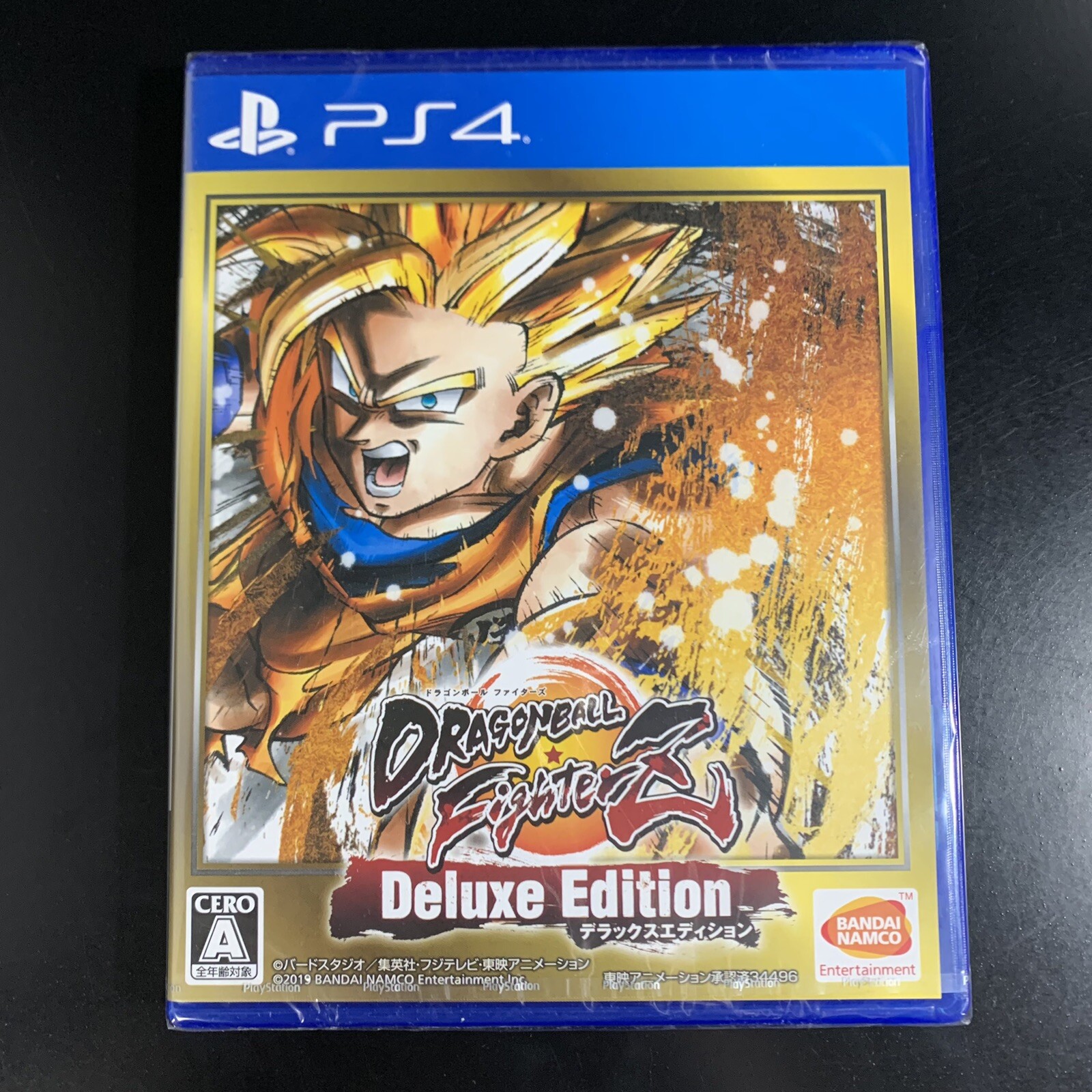 Unopened PS4 Dragon Ball FighterZ Deluxe Edition Sony PlayStation 4 Bandai