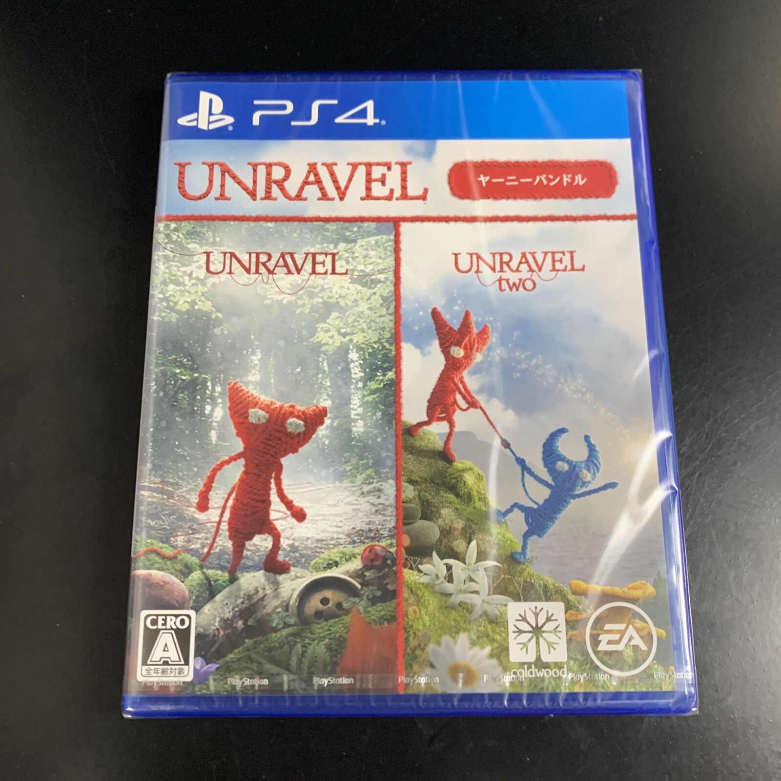 Unopened PS4 Unravel Yarny Bundle Sony PlayStation 4 EA Sealed Platformer JP
