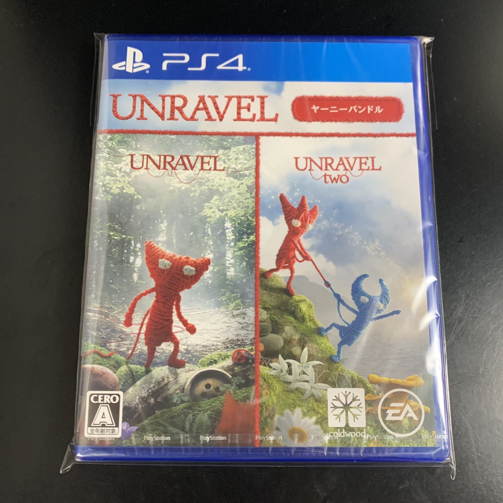 Unopened PS4 Unravel Yarny Bundle Sony PlayStation 4 EA Sealed Platformer JP