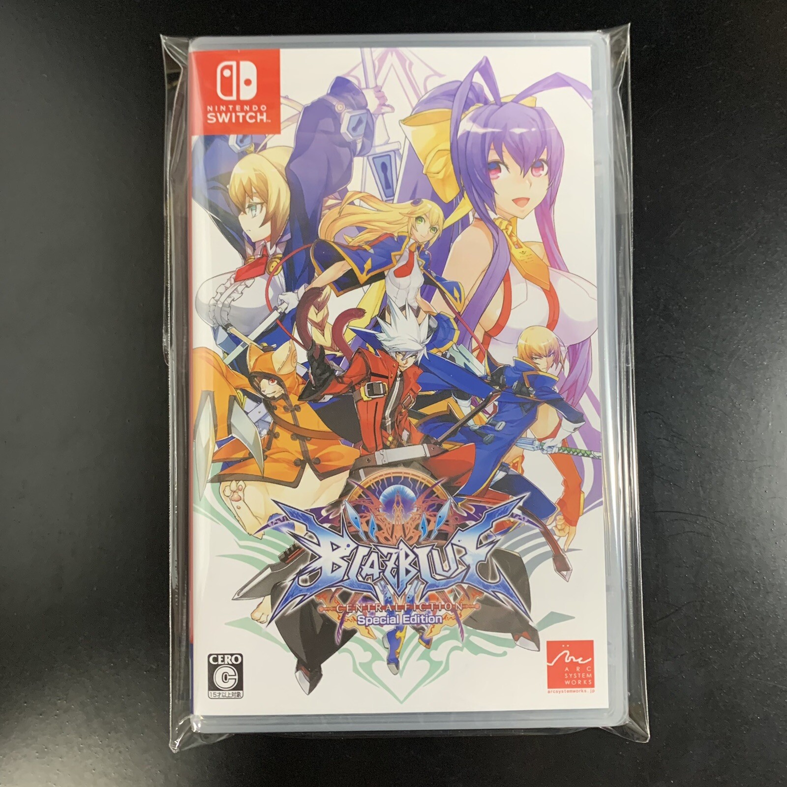 Unopened SW BlazBlue Central Fiction Special Edition Nintendo Switch Arc System