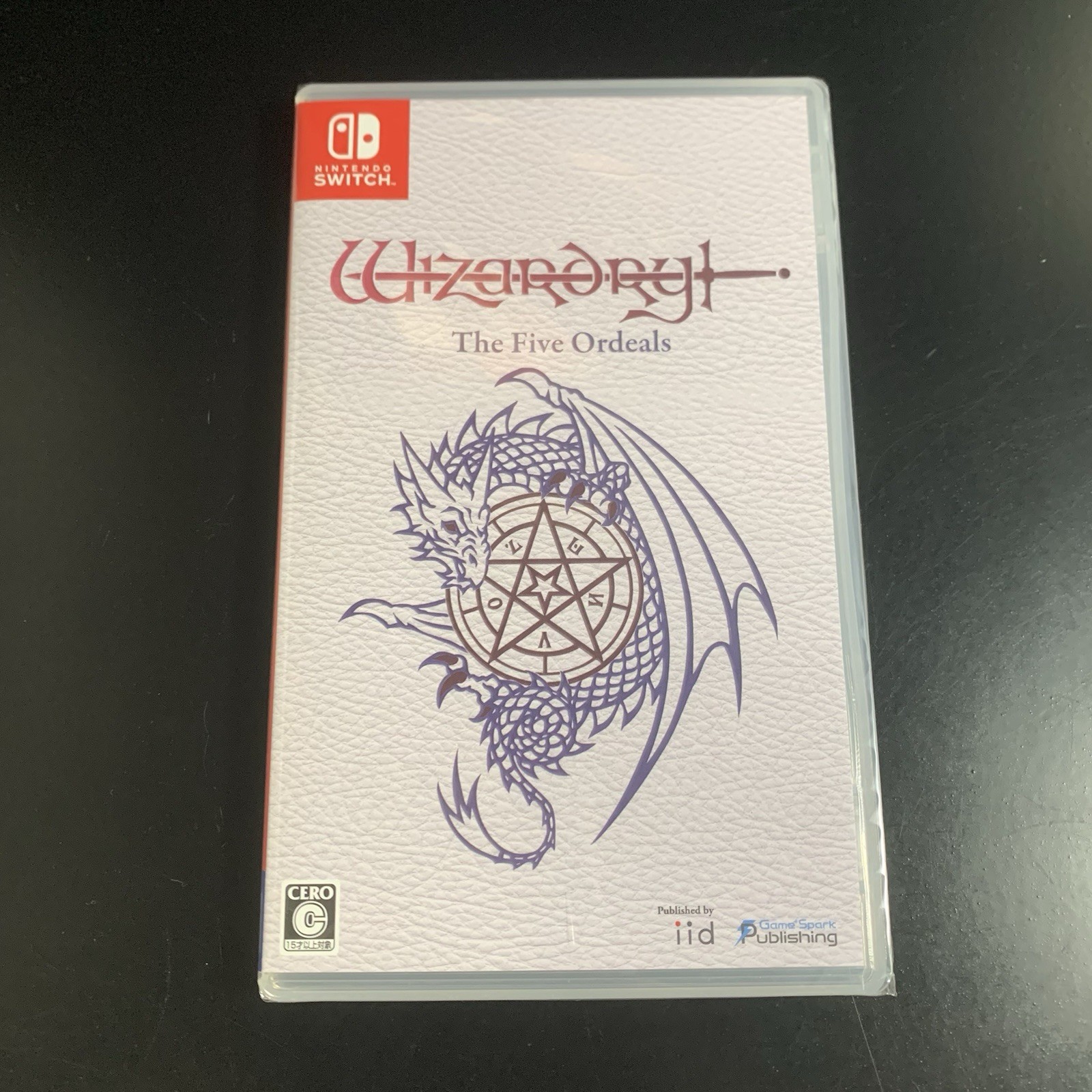 Unopened SW Wizardry The Five Ordeals Nintendo Switch Game Spark Publishing