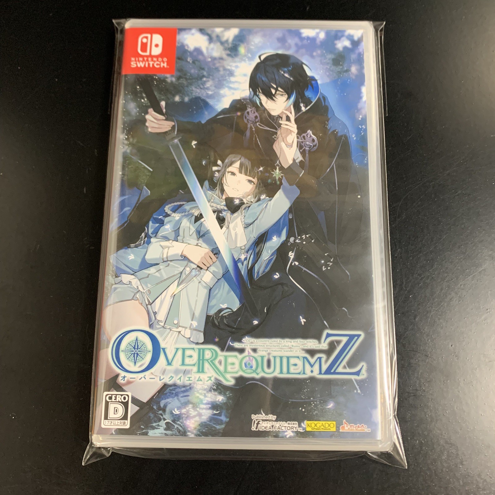 Unopened SW OVER REQUIEMZ Nintendo Switch Idea Factory Sealed Visual Novel JP