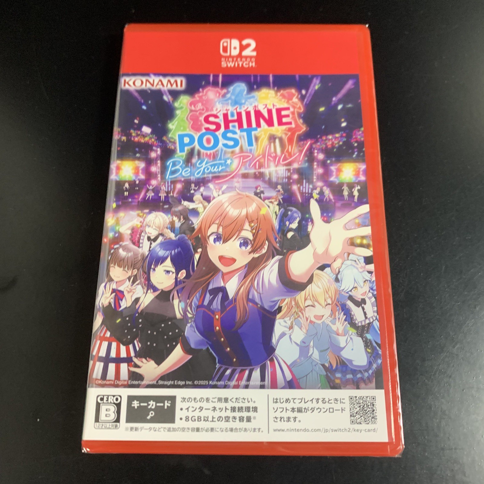 Unopened SW2 Shine Post Be Your Idol Nintendo Switch 2 Konami Sealed JP