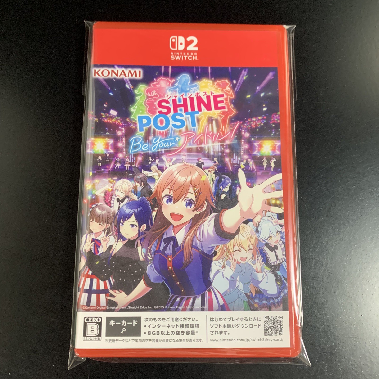 Unopened SW2 Shine Post Be Your Idol Nintendo Switch 2 Konami Sealed JP