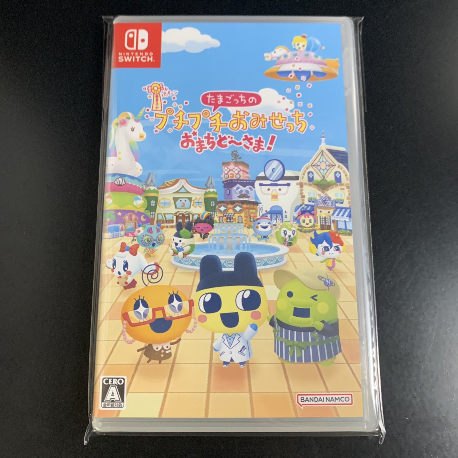 Unopened SW Tamagotchi Plaza Nintendo Switch Bandai Namco Sealed Simulation JP