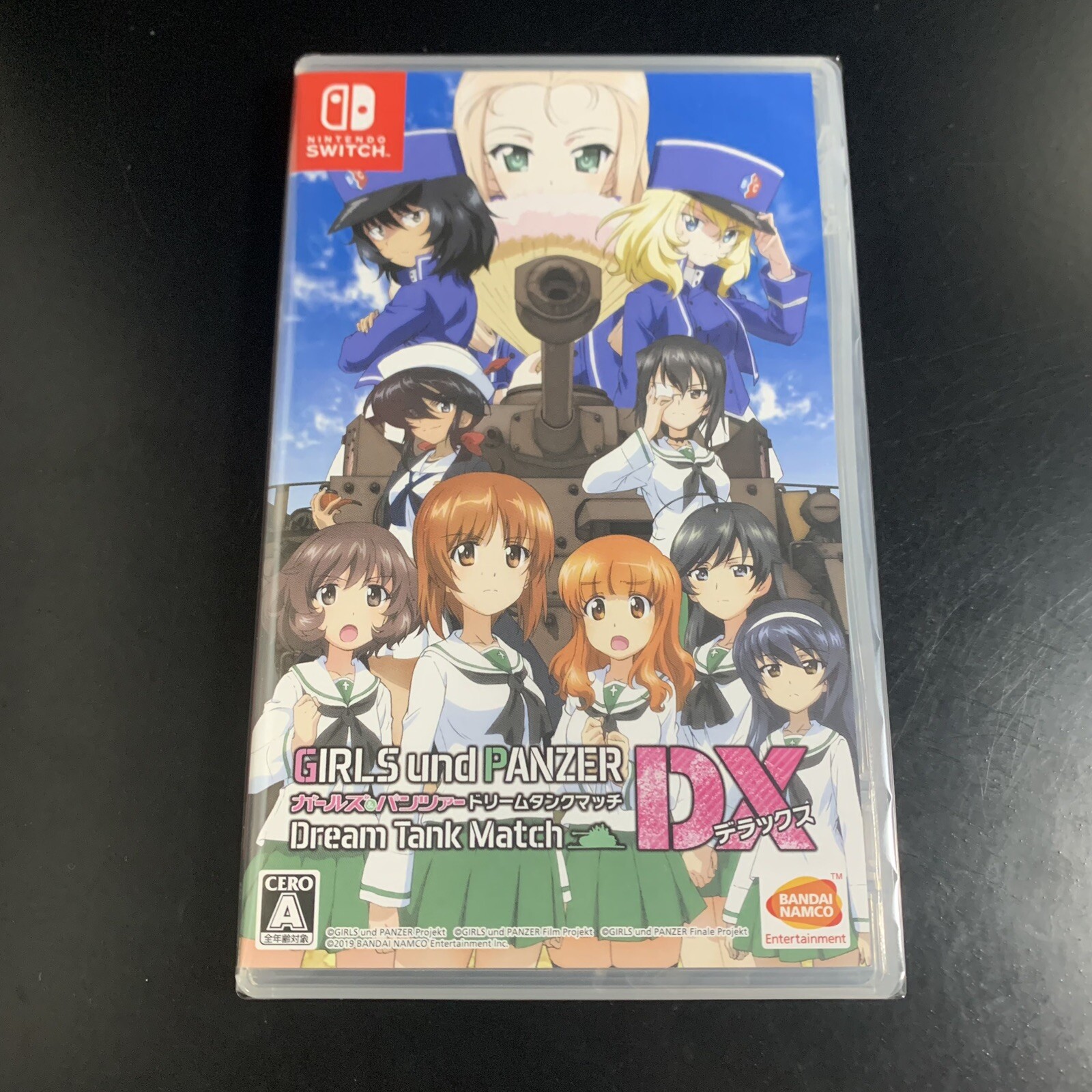 Unopened SW Girls und Panzer Dream Tank Match DX Nintendo Switch Bandai Namco
