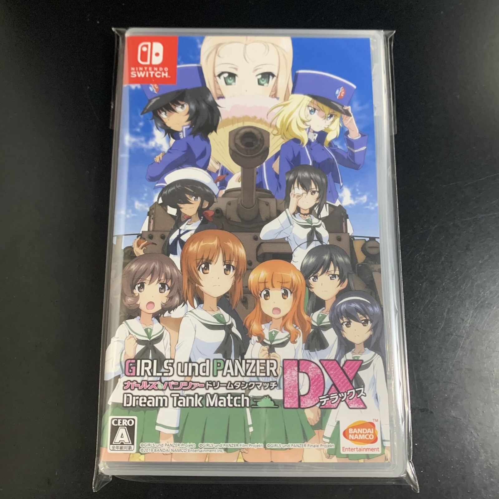 Unopened SW Girls und Panzer Dream Tank Match DX Nintendo Switch Bandai Namco