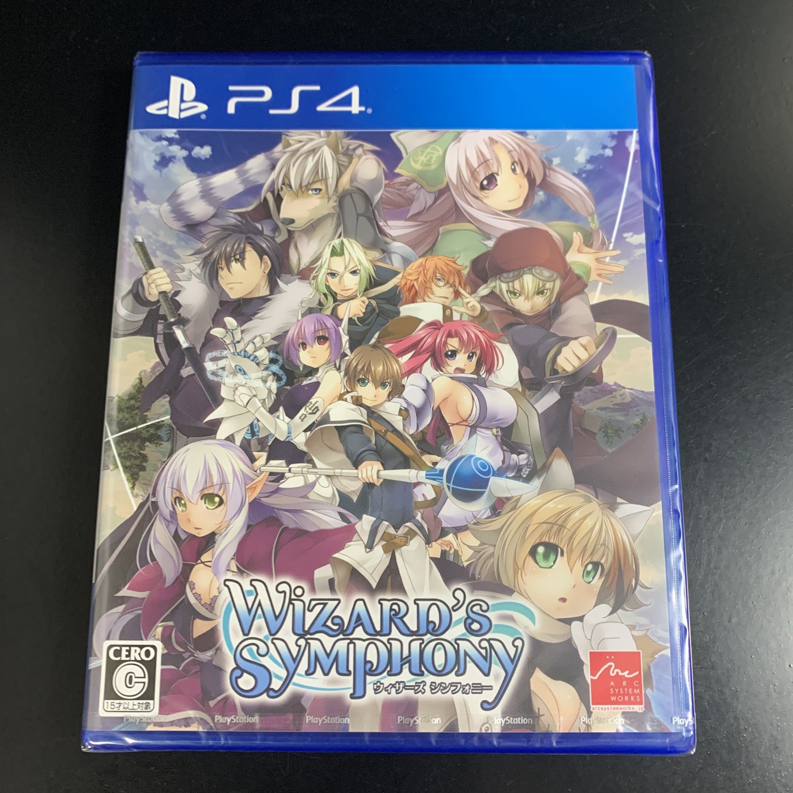 Unopened PS4 Wizard's Symphony Sony PlayStation 4 Arc System Works Sealed JP