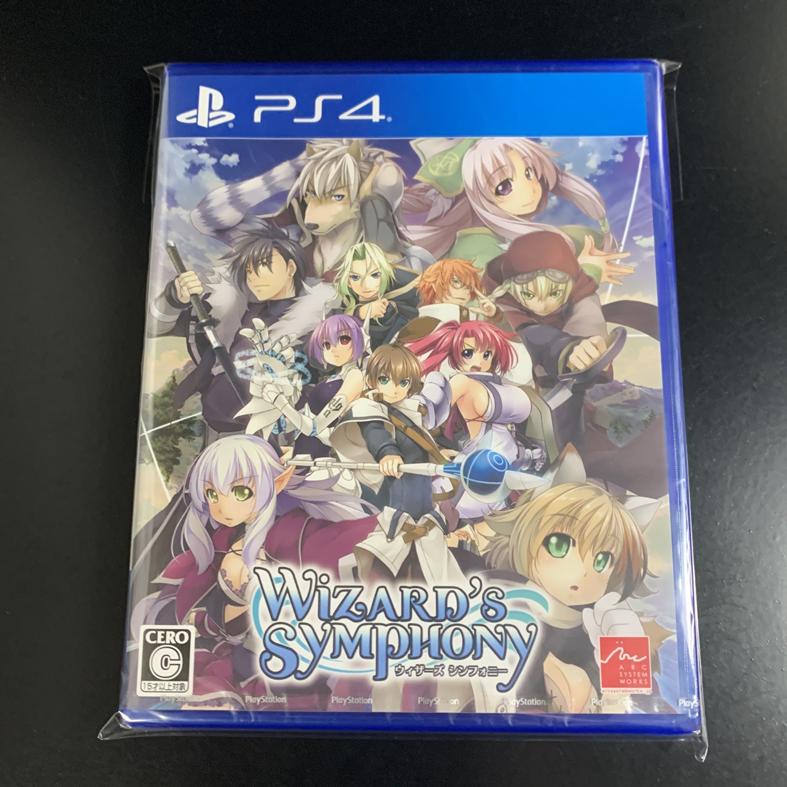Unopened PS4 Wizard's Symphony Sony PlayStation 4 Arc System Works Sealed JP