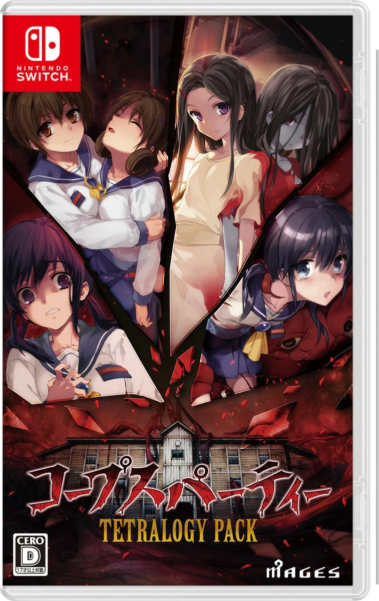 Unopened SW Corpse Party TETRALOGY PACK Nintendo Switch MAGES Sealed JP