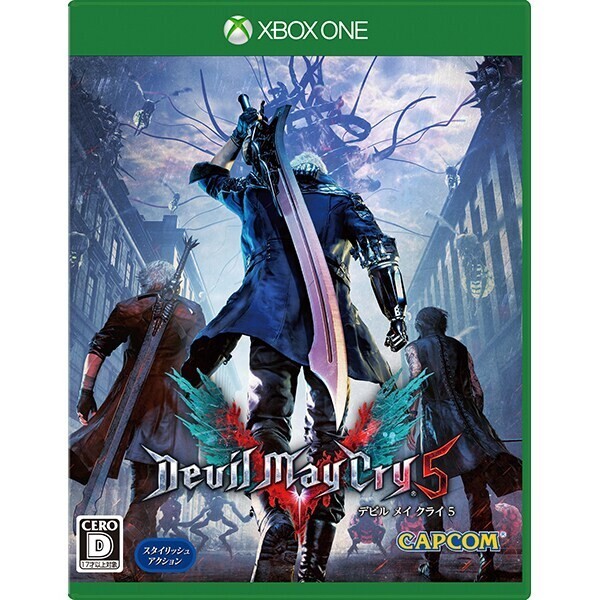 Unopened XONE Devil May Cry 5 Xbox One Capcom Sealed Action Adventure JP
