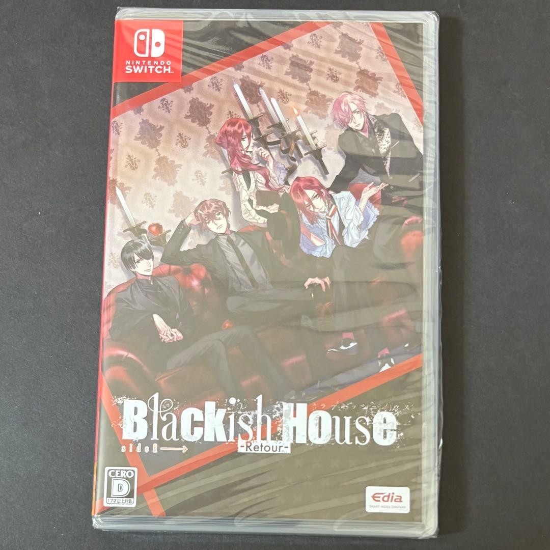 Unopened SW Blackish House sideA Retour- Nintendo Switch Edia Sealed Visual